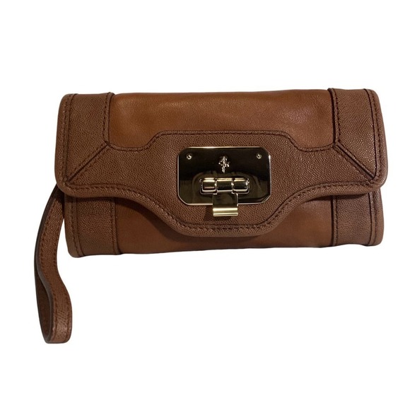 Cole Haan women’s leather clutch - Picture 1 of 6